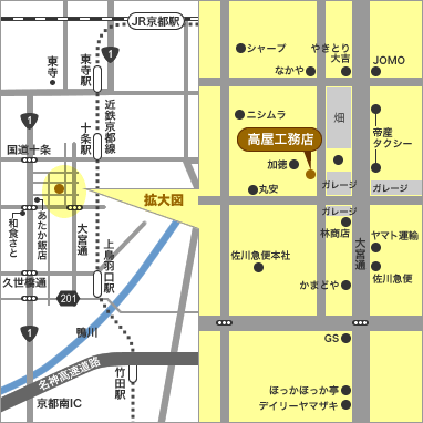 アクセスマップ